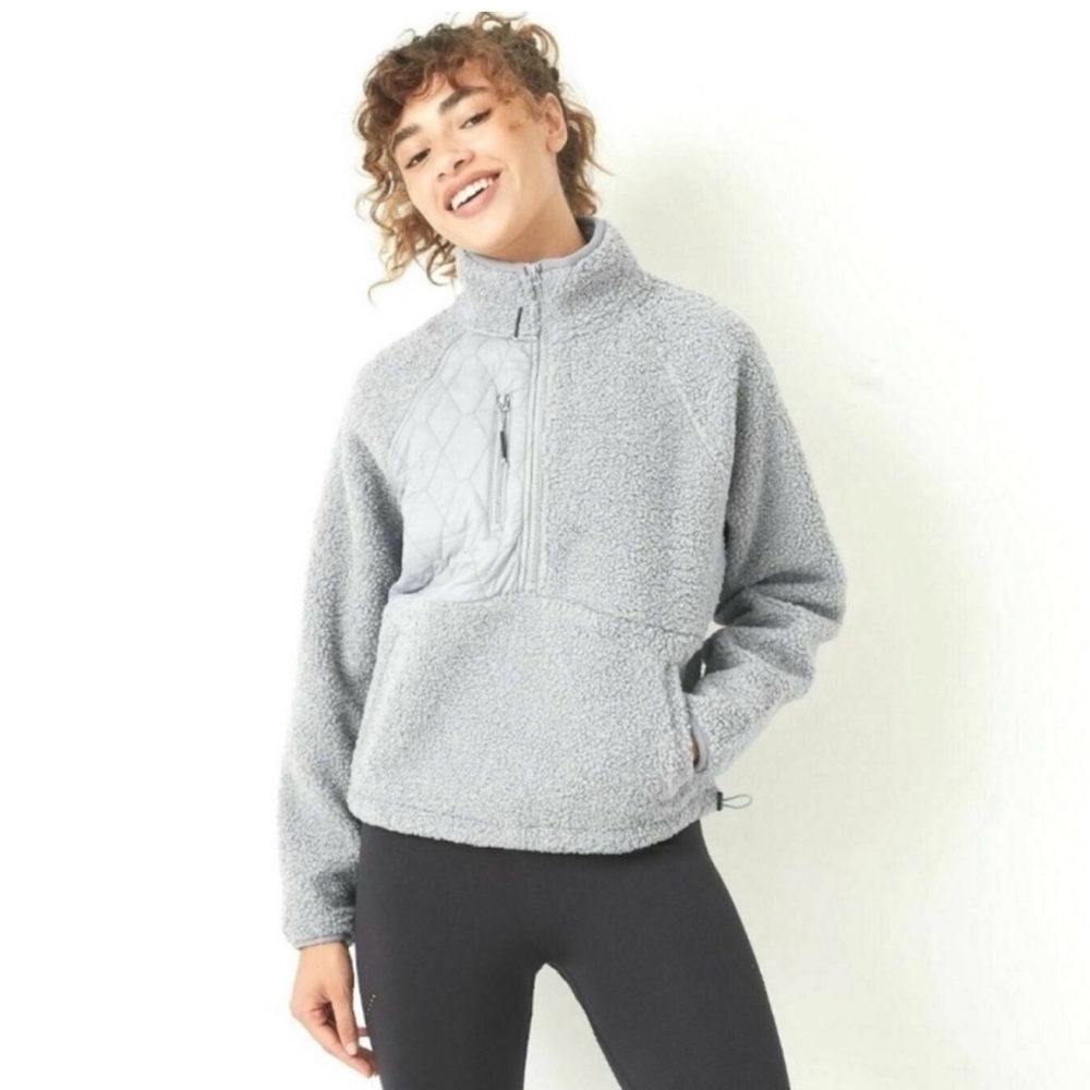 Joy Lab Sherpa Quarter-Zip Pullover